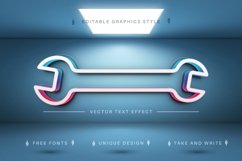 Stone Two Color - Editable Text Effect, Font Style Product Image 4