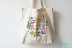 Cute Puff Embroidery Typography Bundle Product Image 3