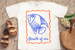 Ocean Clipart | Sea Animals PNG | Hand Drawn Underwater Product Image 4