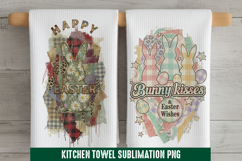 Happy Easter - Kitchen Towel Sublimation, Kitchen Towel Product Image 1