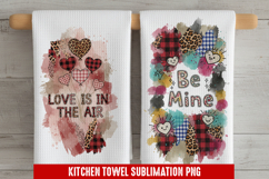 Love is in the air - Kitchen Towel Sublimation, Kitchen Towe Product Image 1