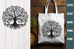 Tree of life SVG, Engraving Laser Cutting board SVG Product Image 3
