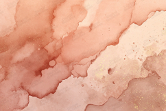 Peach Gold Watercolor Abstract Texture Background Product Image 1