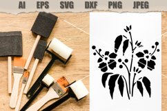 Stencils Flowers SVG Product Image 3