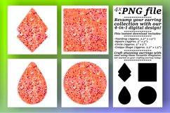 Sparkling Leopard Print Car Coasters Product Image 1