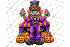 Haunted Treats Clipart PNG, Halloween Candy Art Product Image 3