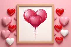 Valentines Day Clipart Love Ballon, Christmas Clipart Product Image 3