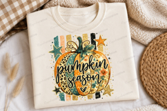 Pumpkin Season SVG PNG Floral Leopard Pumpkin Autumn Fall Product Image 4