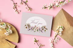 Watercolor Apple Blossoms Cliparts Product Image 3