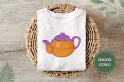 Hand Drawn Fall Illustration, Tea PNG, Autumn Print Product Image 3