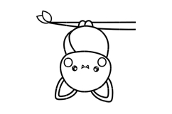 Halloween Kawaii Outline Design Bundle 30 Cute SVG, PNG, EPS Product Image 3