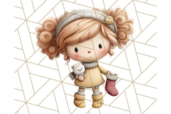 Storybook Santa &amp; Friends PNG Clipart, Christmas Png Clipart Product Image 3