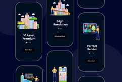 Smart City 3D Illustration Pack Product Image 3