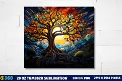 Halloween Tumbler Sublimation Wraps, Tumbler Halloween Product Image 3