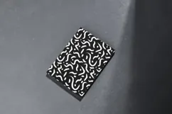 Black and White Doodle Patterns 4 Seamless Designs Product Image 2
