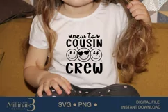 New To Cousin Crew,Cousin Crew Svg,New To Cousin Crew Svg,Br Product Image 3