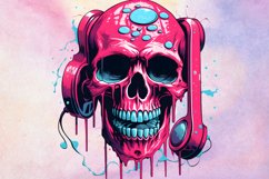 Halloween Pink Ghost Sublimation Clipart, Halloween Pink PNG Product Image 4