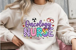 Oncology Nurse PNG, Cancer Care Nurse Sublimation Design Product Image 3