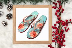 Tropical Christmas Clipart , Christmas PNG Product Image 4