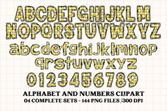 Back to School Alphabet png, letters doodle, school clipart Product Image 3