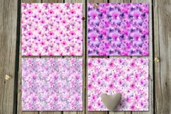 Watercolor Flowers | Sublimation skinny tumbler designs, JPG Product Image 3