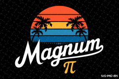 Magnum Pi SVG Design | Quotes | SVG Cut Files Product Image 1