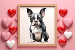 Valentine Pet Dogs Clipart, Valentine Pets Clipart Product Image 3