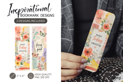 Floral Inspirational Bookmark Designs Aesthetic collage Product Image 1