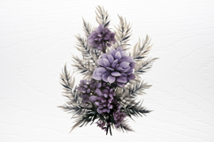 Lavender And Christmas Tree Sublimation PNG Product Image 3