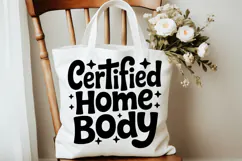 Certified Homebody PNG, Introvert Humor SVG, 8 Colors Product Image 7