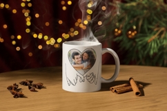 Heart Hands Mug. Love Hands. Mug Canva Template. Product Image 5