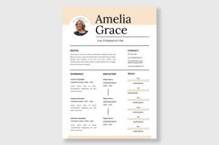 Soft Cream Cv Resume Product Image 3