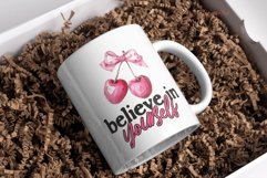 Believe in Yourself Motivational Quote T-Shirt Design PNG Product Image 3