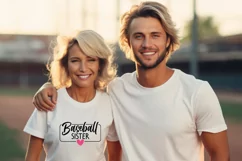 Baseball sister svg, Baseball shirt svg, Baseball svg Product Image 2