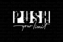 Push your limit SVG T shirt Design Product Image 3