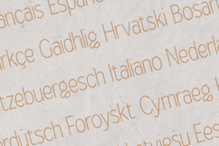 Gorga Sans Minimal Modern Sans Serif Font Product Image 3