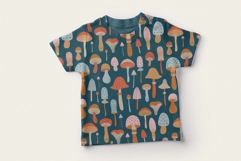 Mushroom Seamless Pattern Digital Paper Product Image 3
