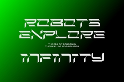 Cyber Tronic - Edgy Cyberpunk Font Product Image 3