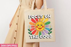 Focus on the Good PNG, Retro Positive Sublimation PNG Product Image 3