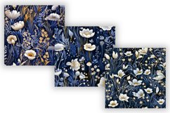 Wildflowers Seamless Pattern JPG | Watercolor Digital Paper Product Image 3