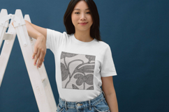 Modern Lace Abstract Floral Embroidery Design Product Image 3