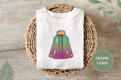 Hand Drawn Jacket Illustration, Cartoon Jacket PNG Product Image 3