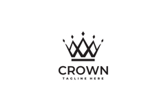 Crown Logo Design Vector Illustration Product Image 3
