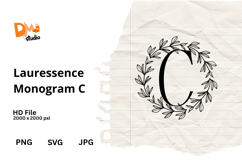 Lauressence Monogram Product Image 1
