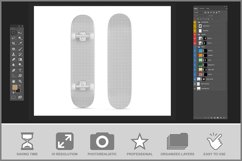 Skateboard Mockup Product Image 3
