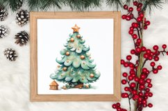 Christmas Tree Collection Clipart, Christmas PNG Product Image 3