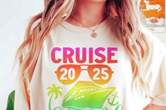 Cruise Squad 2025 SVG | Summer Vacation | Family Trip Tshirt Product Image 3