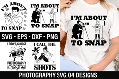 Photographer SVG Design - i didn t choose photography it Product Image 1