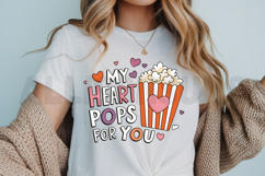 My heart pops for you Sublimation, Love pops Sublimation PNG Product Image 3