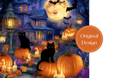 Spooky Halloween Tumbler, Fantasy Tumbler Wrap Design Product Image 3